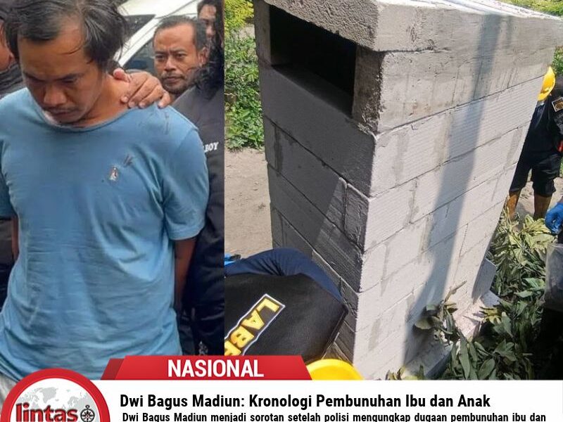 Dwi Bagus Madiun: Kronologi Pembunuhan Ibu dan Anak