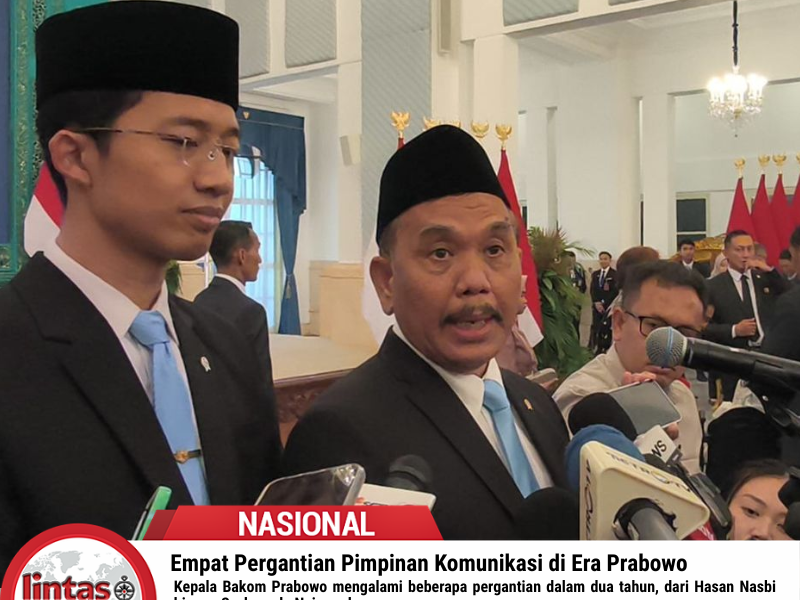 Kepala Bakom Prabowo Berganti Empat Kali dalam Dua Tahun