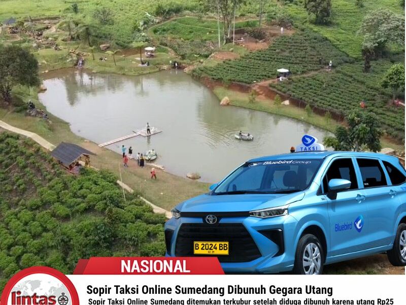 Sopir Taksi Online Sumedang Dibunuh Gegara Utang