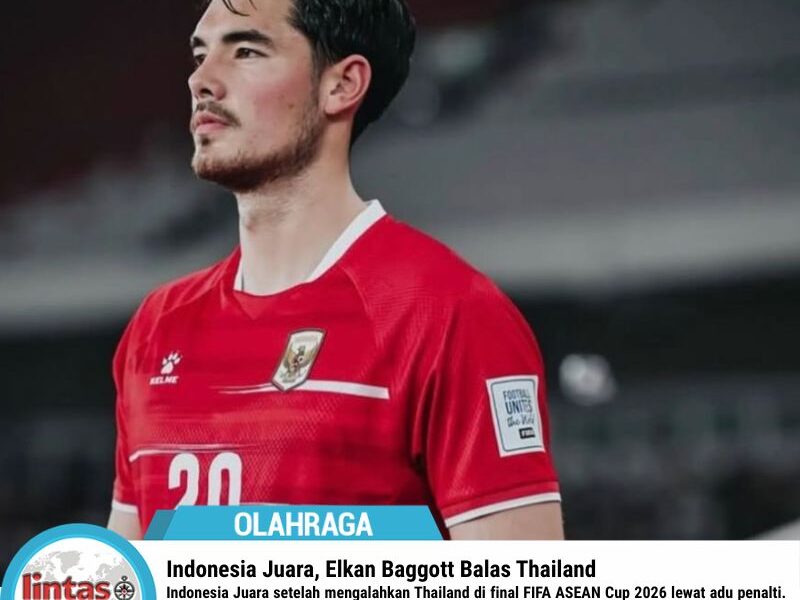 Indonesia Juara, Elkan Baggott Balas Thailand