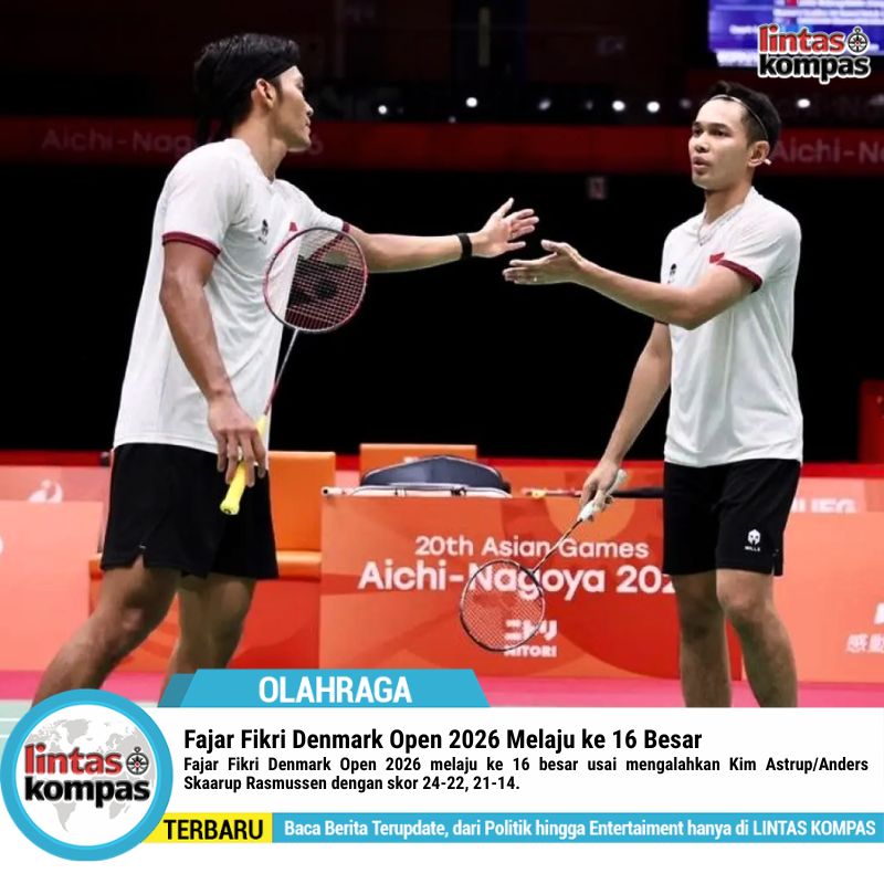 Fajar Fikri Denmark Open 2026 Melaju ke 16 Besar