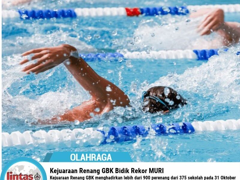 Kejuaraan Renang GBK Bidik Rekor MURI