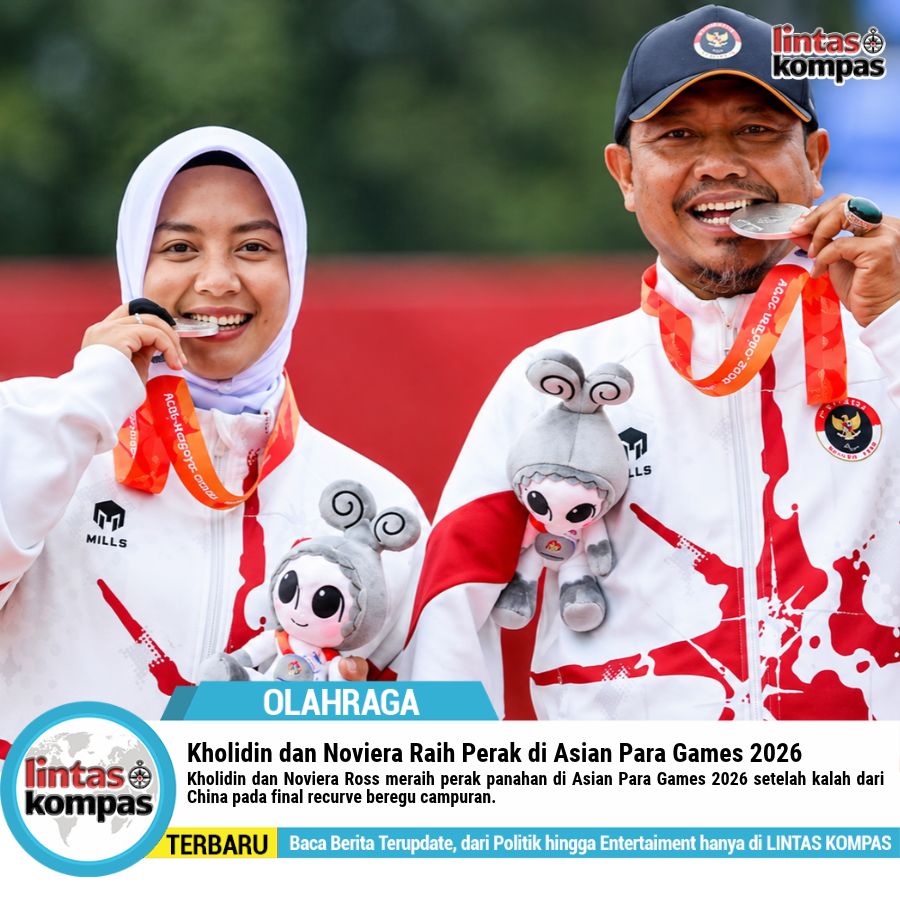 Kholidin dan Noviera Raih Perak di Asian Para Games 2026