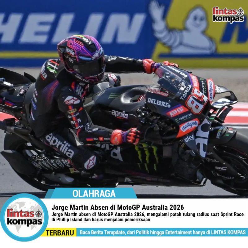 Jorge Martin Absen di MotoGP Australia 2026