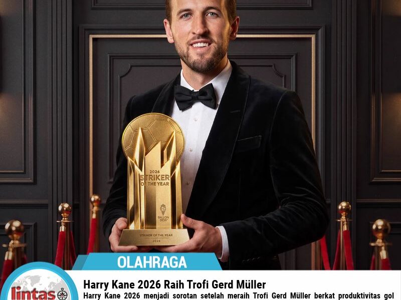 Harry Kane 2026 Raih Trofi Gerd Müller
