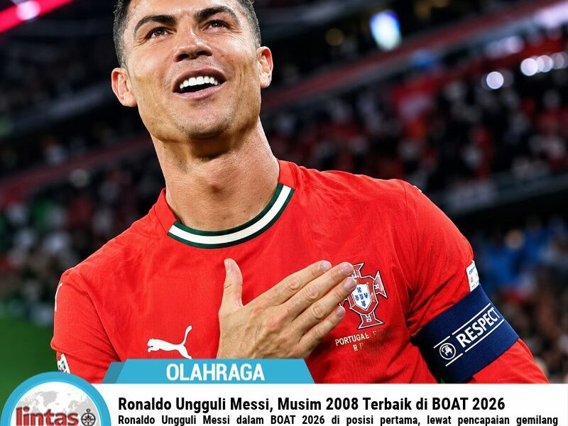 Ronaldo Ungguli Messi, Musim 2008 Terbaik di BOAT 2026