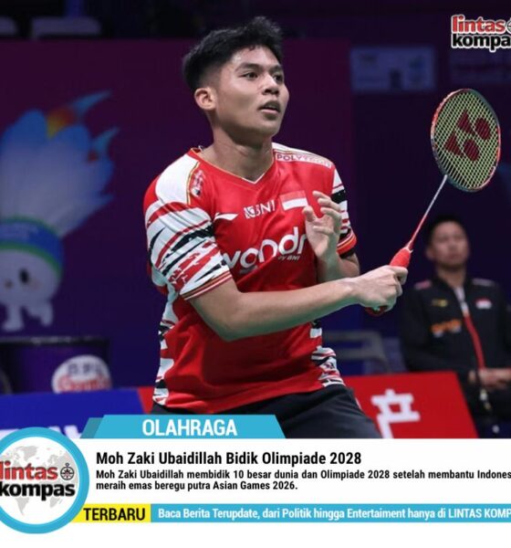 Moh Zaki Ubaidillah Bidik Olimpiade 2028
