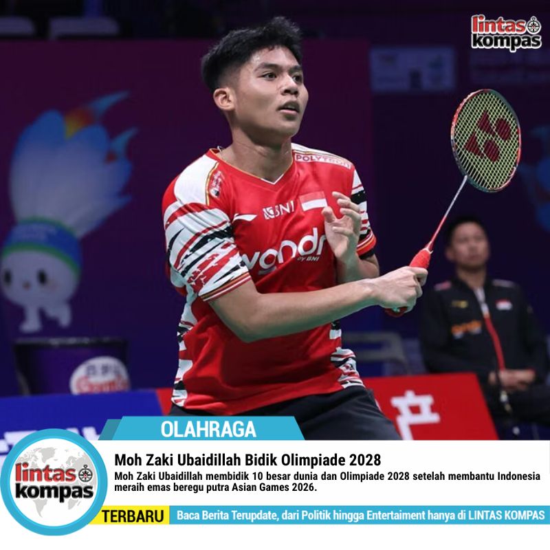 Moh Zaki Ubaidillah Bidik Olimpiade 2028