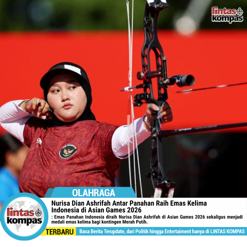 Nurisa Dian Ashrifah Antar Panahan Raih Emas Kelima Indonesia di Asian Games 2026