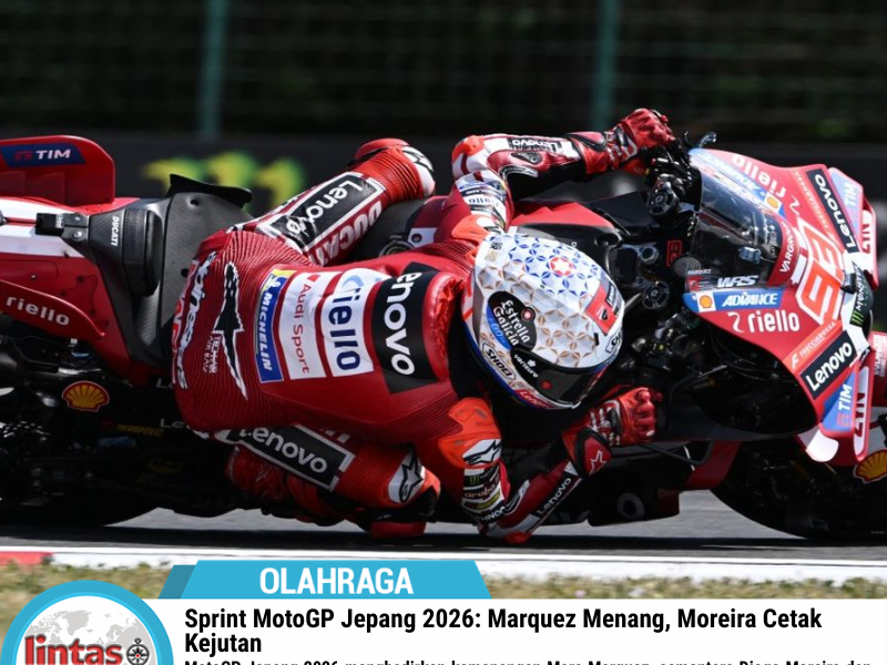 Sprint MotoGP Jepang 2026: Marquez Menang, Moreira Cetak Kejutan