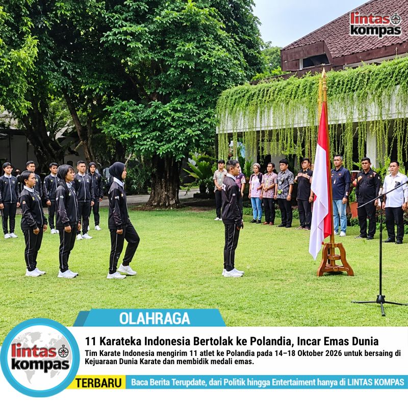 11 Karateka Indonesia Bertolak ke Polandia, Incar Emas Dunia