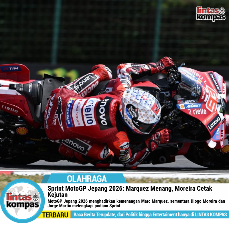 Sprint MotoGP Jepang 2026: Marquez Menang, Moreira Cetak Kejutan