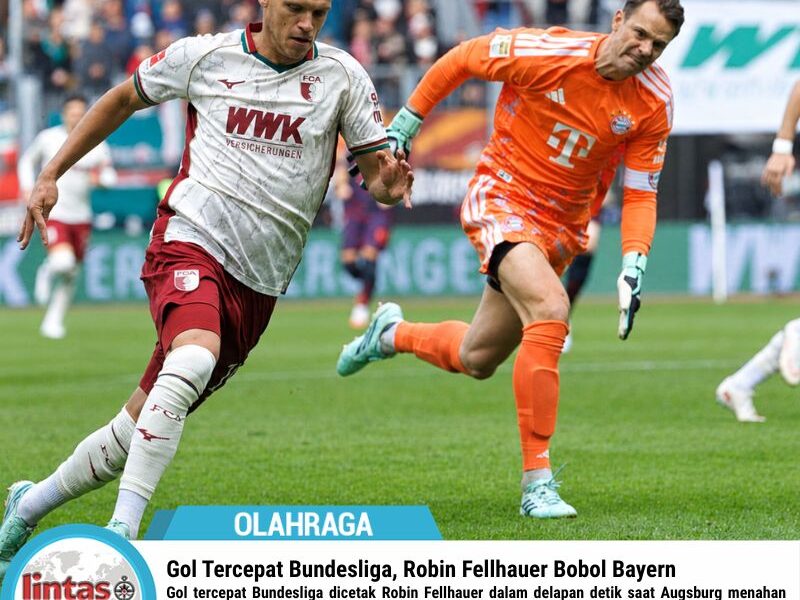 Gol Tercepat Bundesliga, Robin Fellhauer Bobol Bayern