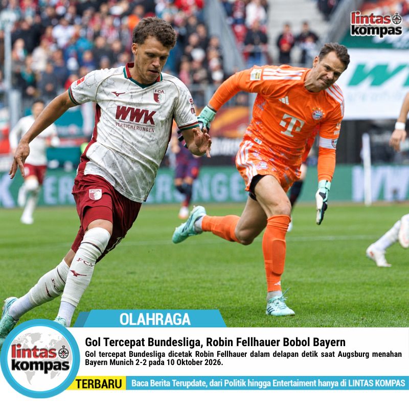 Gol Tercepat Bundesliga, Robin Fellhauer Bobol Bayern