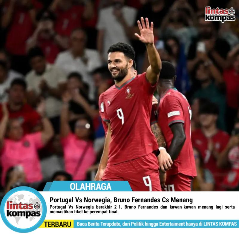 Portugal Vs Norwegia, Bruno Fernandes Cs Menang