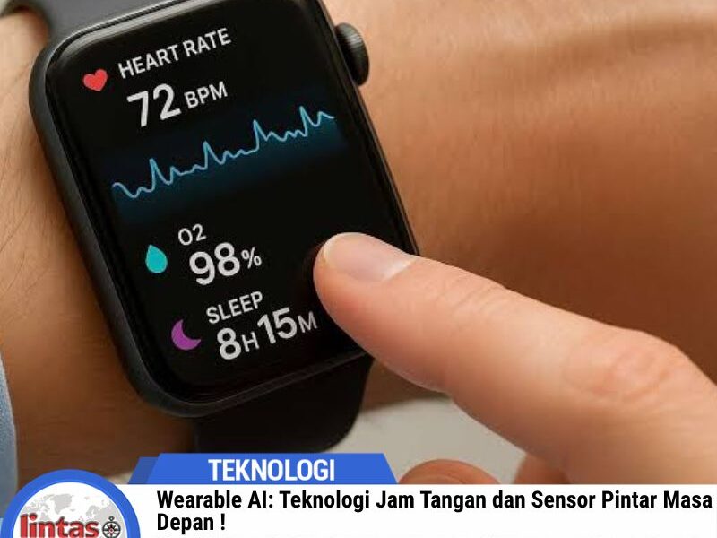 Wearable AI: Teknologi Jam Tangan dan Sensor Pintar Masa Depan