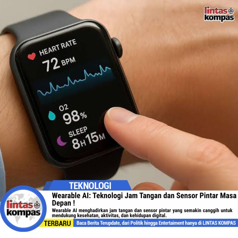 Wearable AI: Teknologi Jam Tangan dan Sensor Pintar Masa Depan