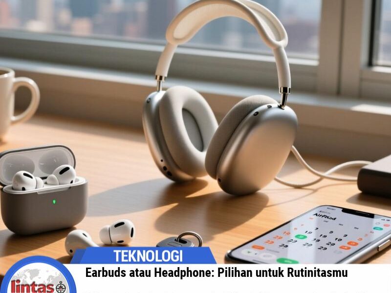 Earbuds atau Headphone: Pilihan untuk Rutinitasmu