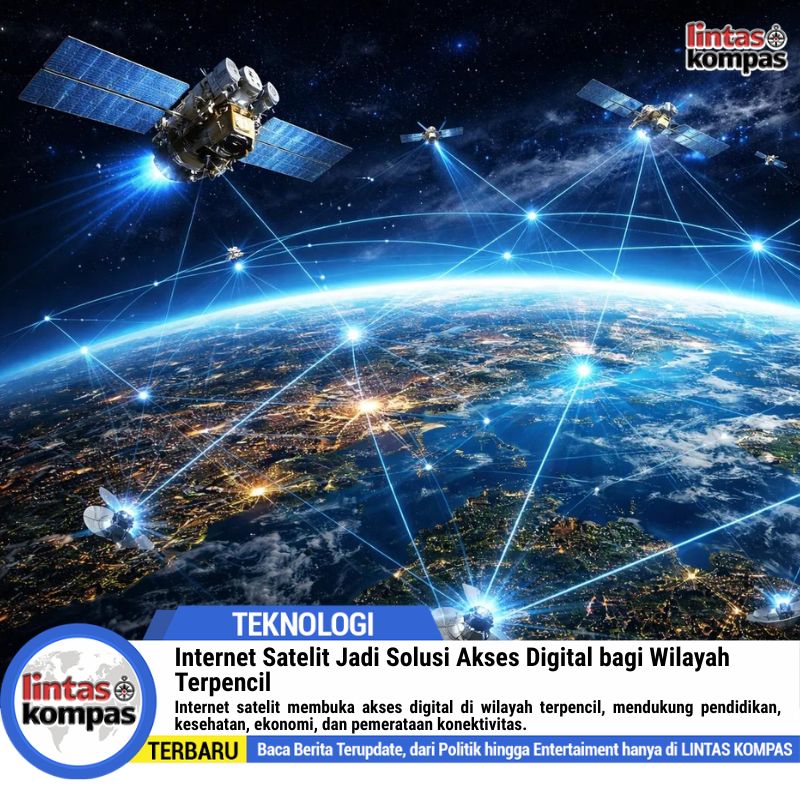 Internet Satelit Jadi Solusi Akses Digital bagi Wilayah Terpencil