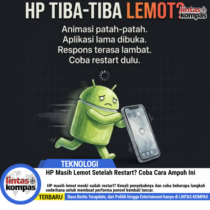 HP Masih Lemot Setelah Restart? Coba Cara Ampuh Ini