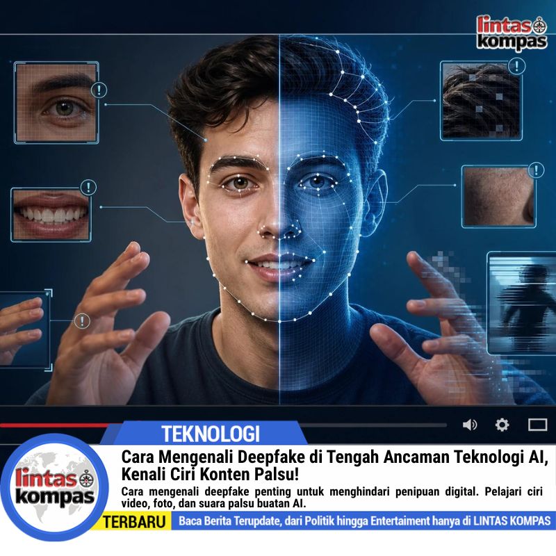 Cara Mengenali Deepfake di Tengah Ancaman Teknologi AI, Kenali Ciri Konten Palsu!